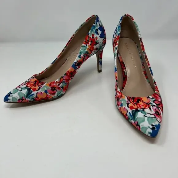 Kelly & Katie KK Misha Women's Heels Size 6.5 Floral - Picture 3 of 12